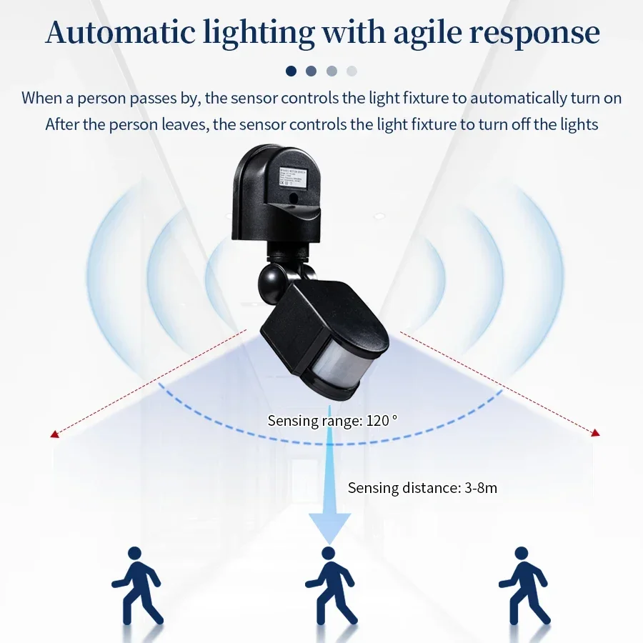 PIR Motion Sensor 220V 110V 12 - Outdoor Lighting Timer Switch review and price