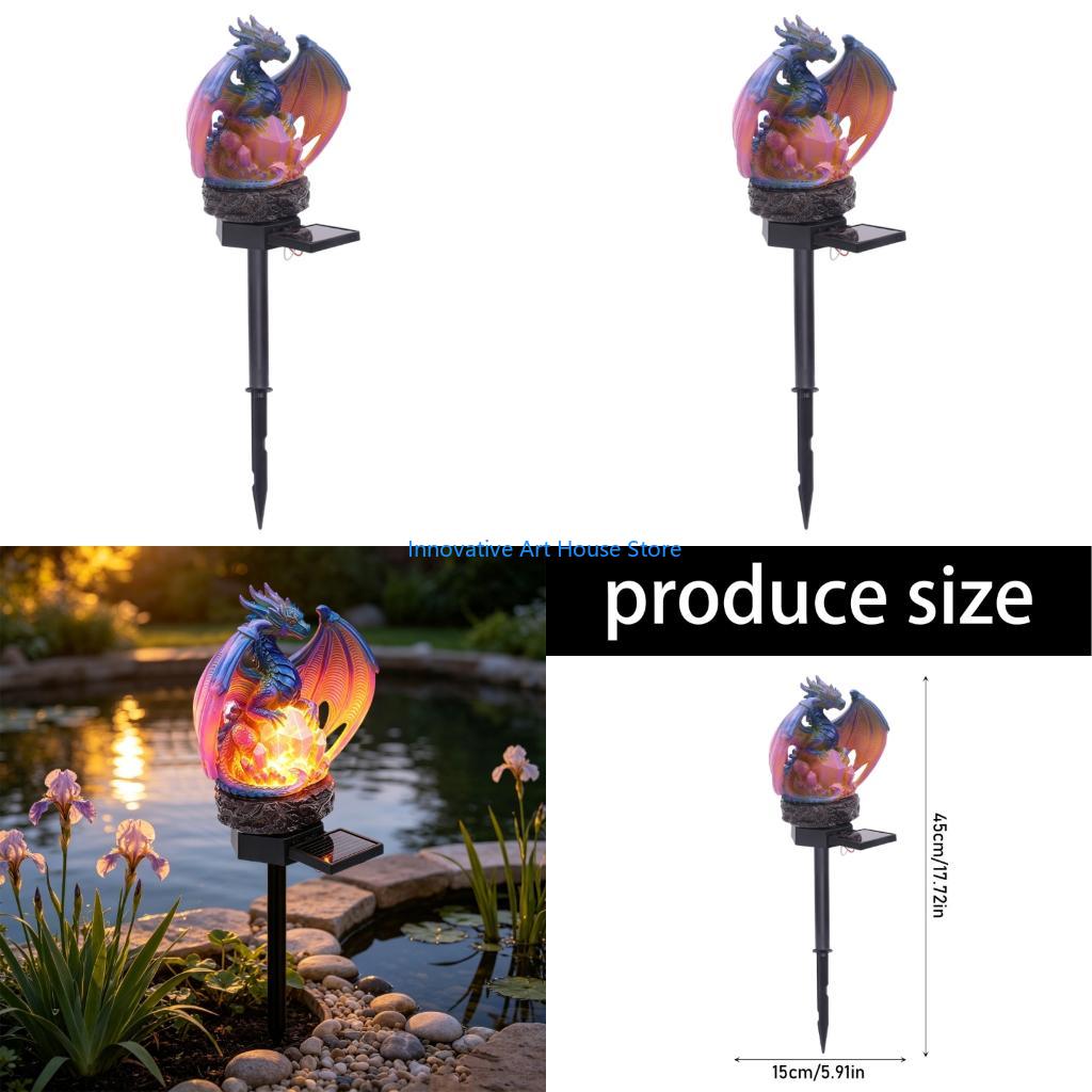 E1PC Outdoor Dragon Statue Yar - Outdoor Lighting Accent review and price