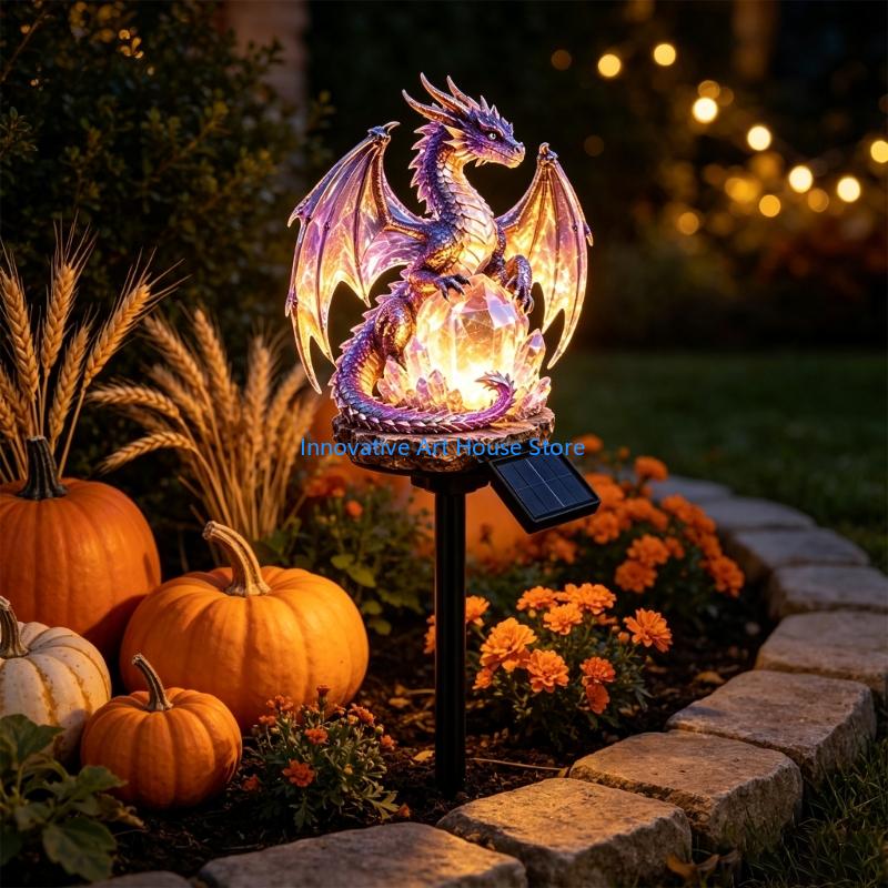 E1PC Outdoor Dragon Statue Yar - Outdoor Lighting Accent review and price