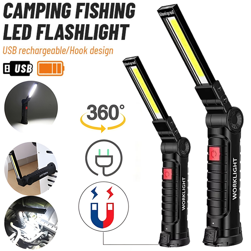 LED COB Flashlight USB Recharg - Outdoor Lighting Bollards review and price