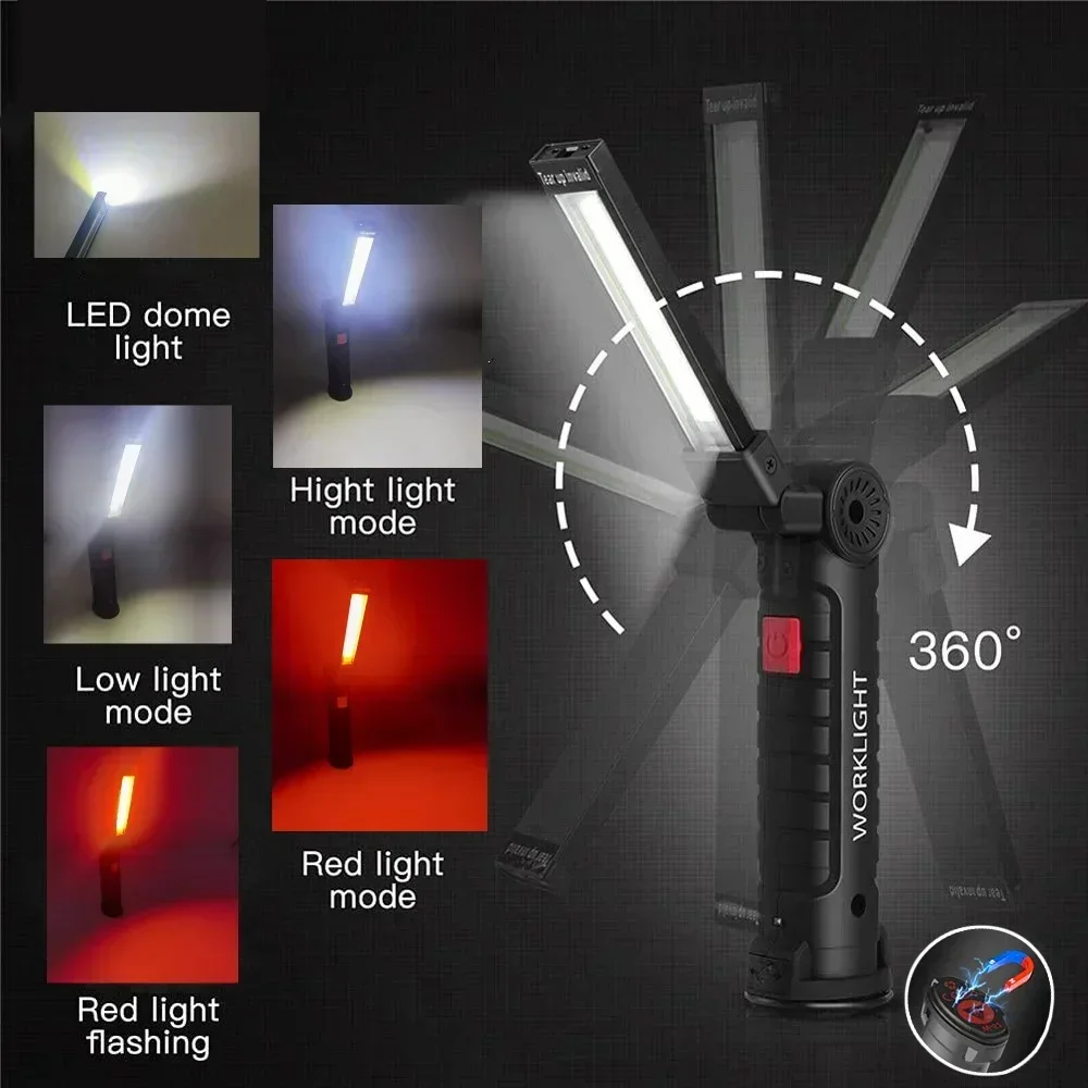 LED COB Flashlight USB Recharg - Outdoor Lighting Bollards review and price