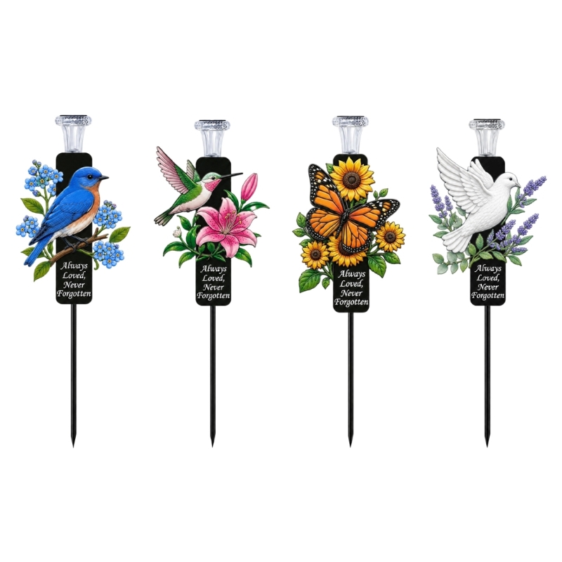 Solar Garden Stake Light Metal - Outdoor Lighting Accent review and price