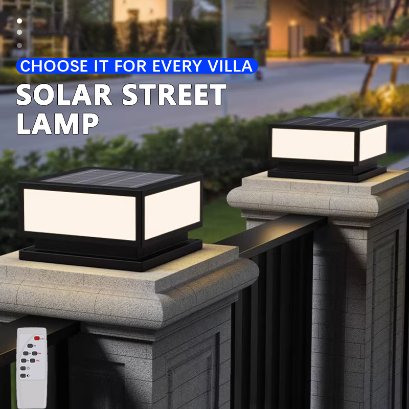 Outdoor LED Solar Column Light - Post Cap Light review and price