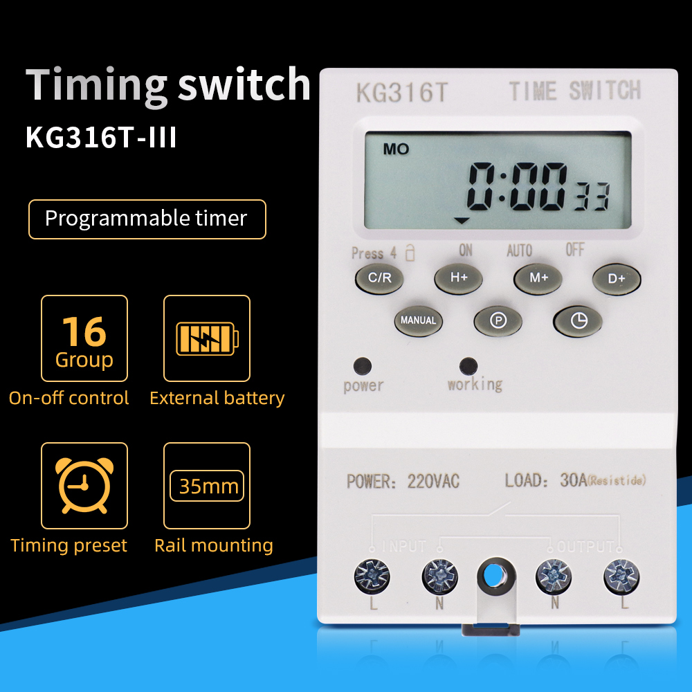 Digital Time Switch 7 Days Wee - Outdoor Lighting Timer Switch review and price