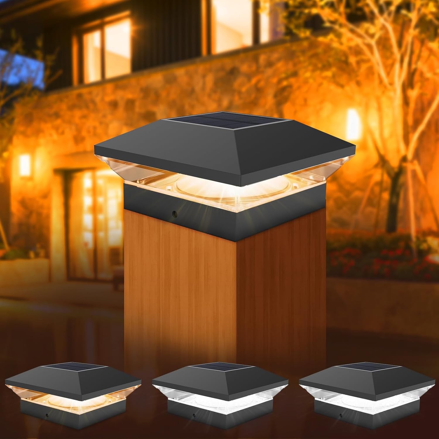 Solar Post Light Post Caps Sol - Post Cap Light review and price